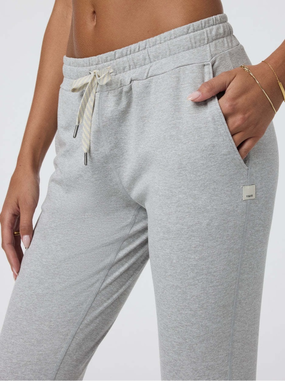 Vuori Performance Joggers In Pale Grey Color Women’s size X-Large